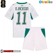 Otroške Nogometnih dresov Senegal Nicolas Jackson #11 Domači SP 2026 Kratki rokavi (+ hlače)